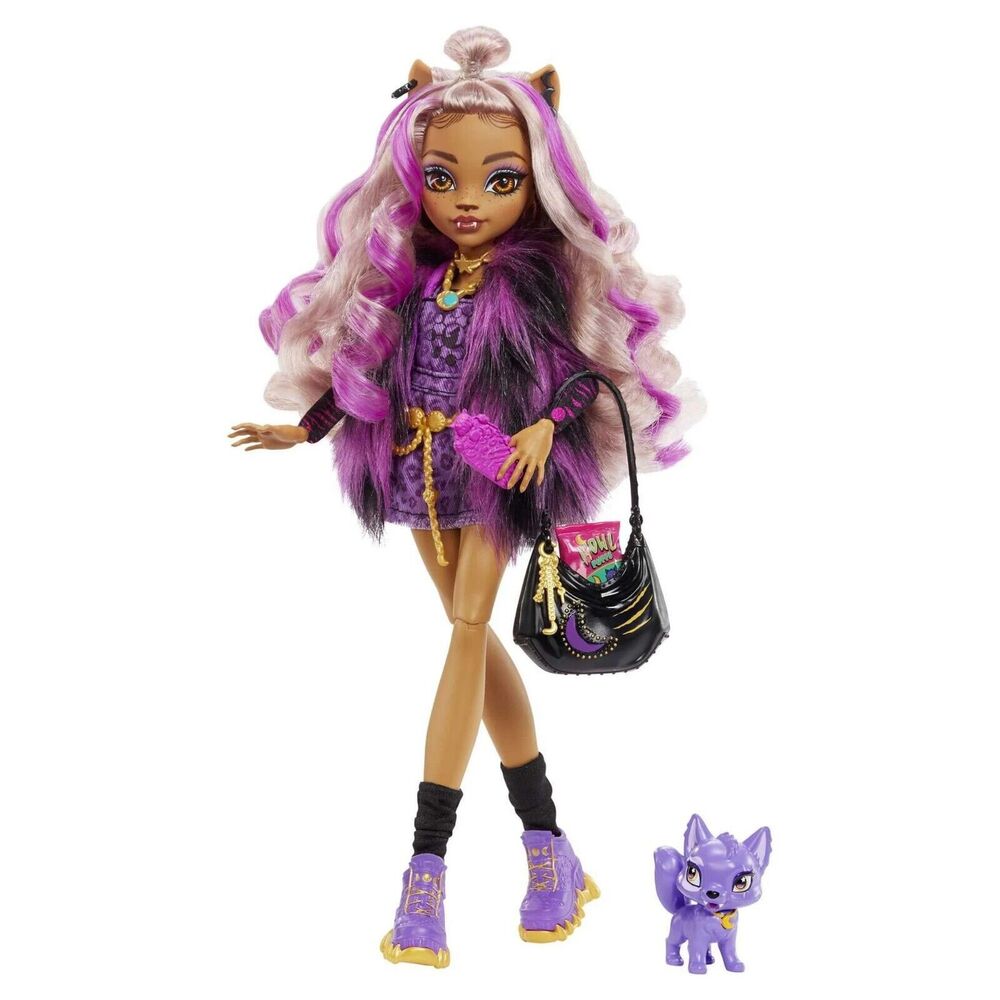 Monster High - Clawdeen Wolf Doll - w/Crescent  BRAND NEW - SEALED -